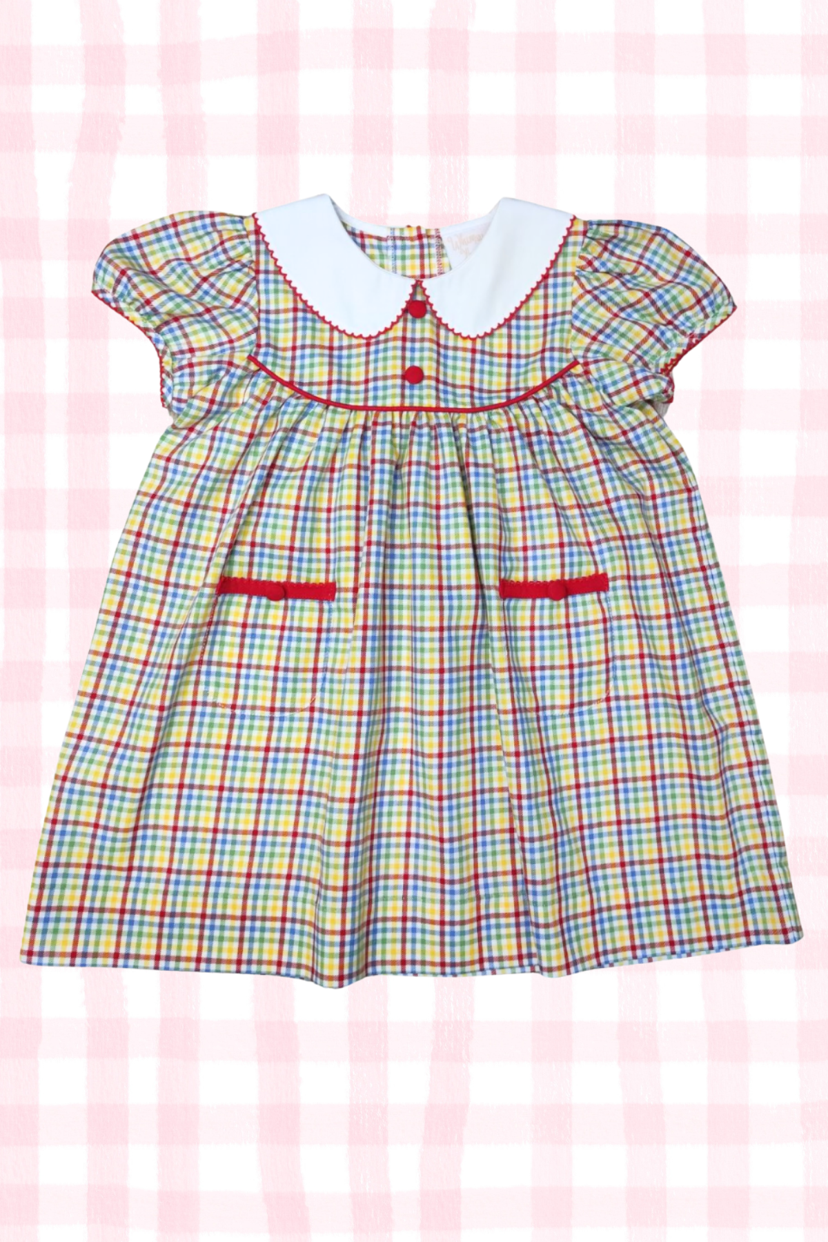 Sophie School Day Plaid Dress