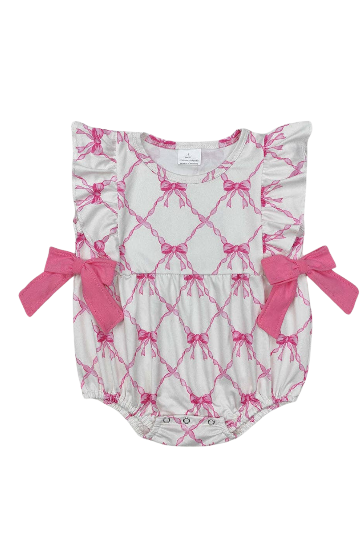 Presley Pink Bow Bubble