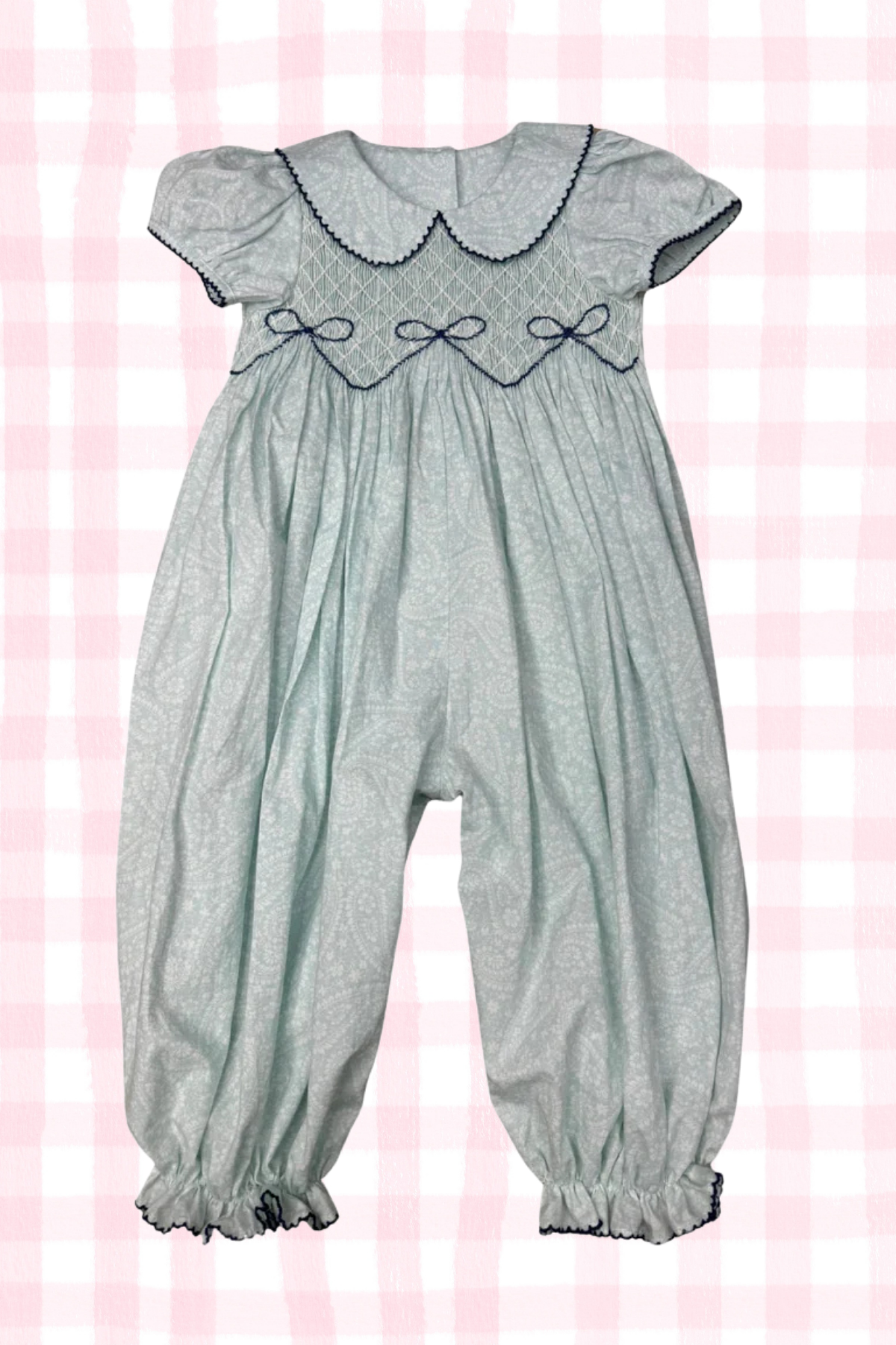 Beckingham Bow Long Romper