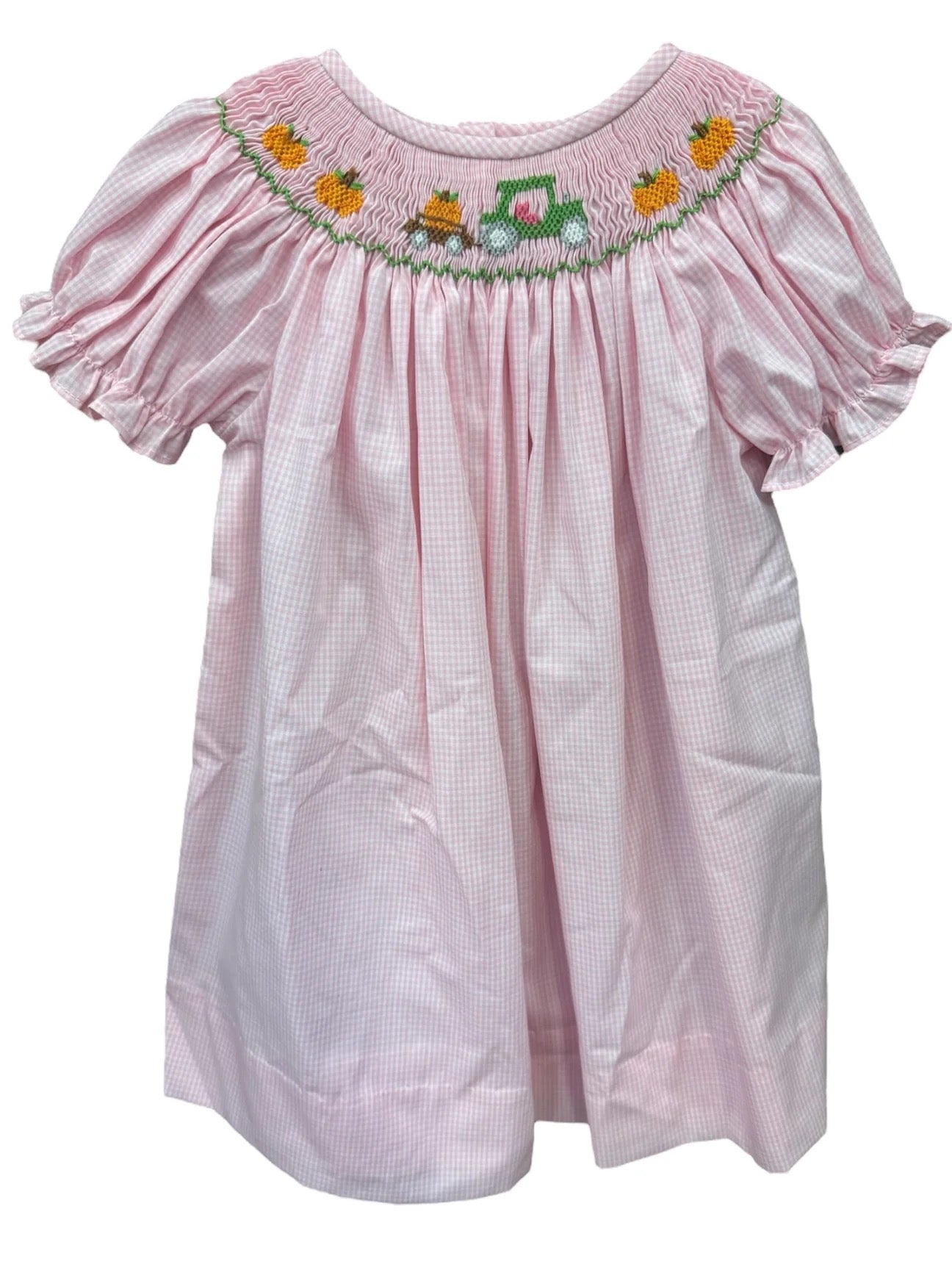 Parker Pumpkin Tractor Dress