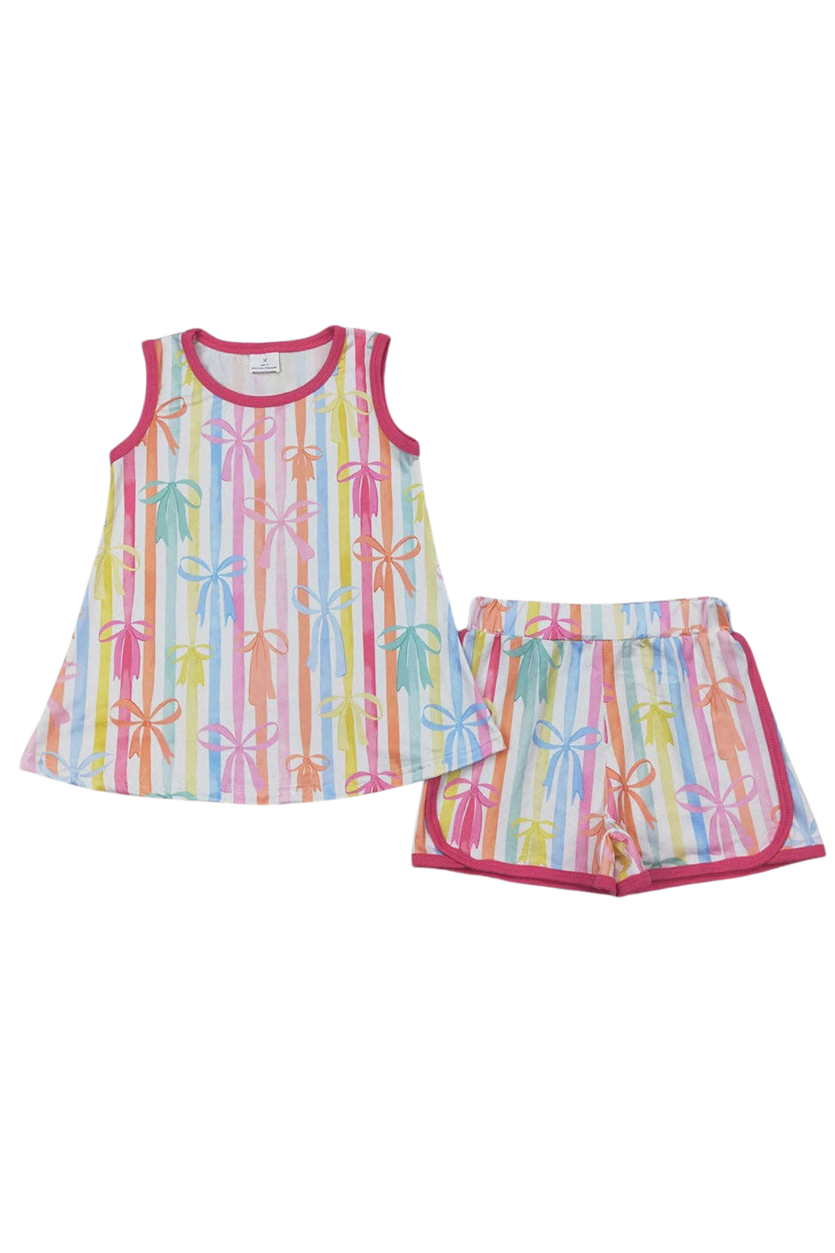 Riley Rainbow Shorts Set