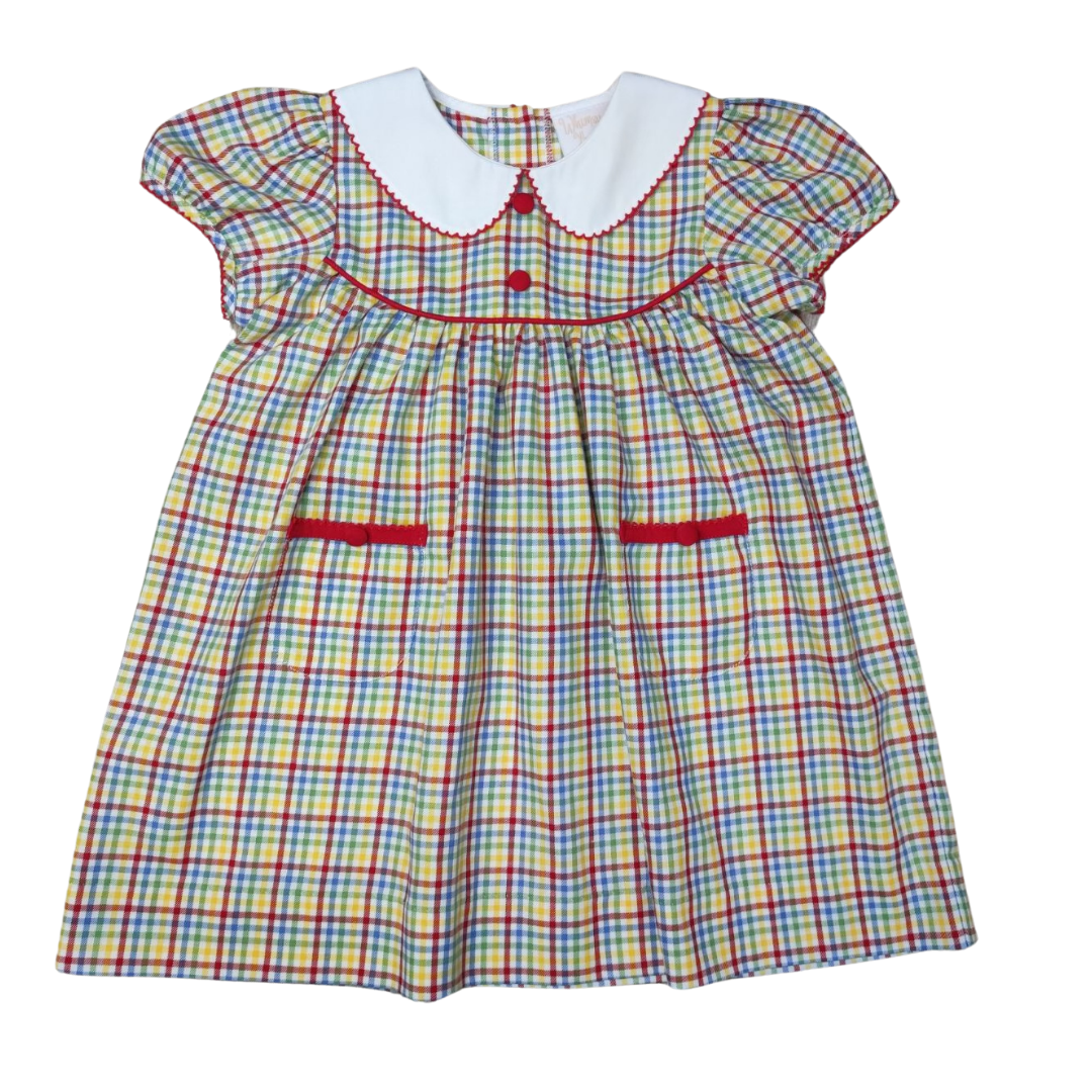 Sophie School Day Plaid Dress