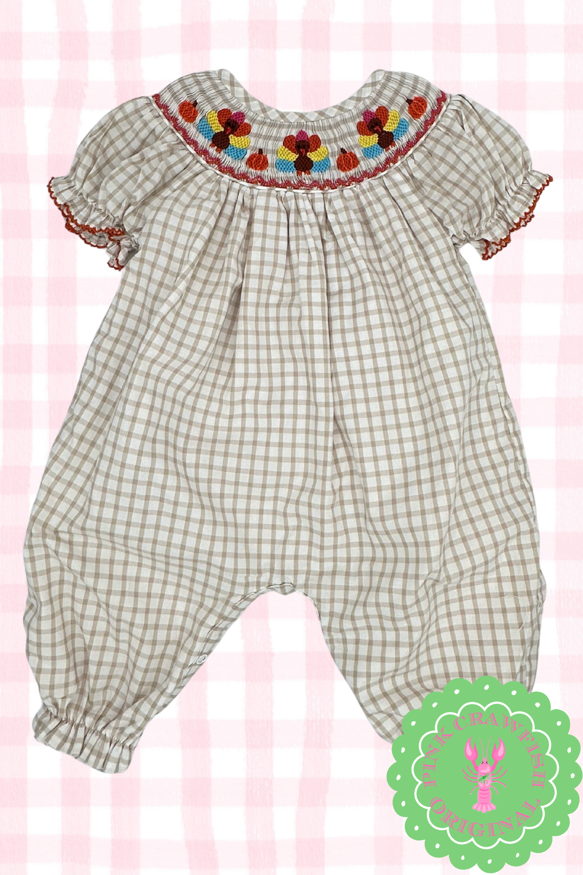 Tilly Turkey Long Romper