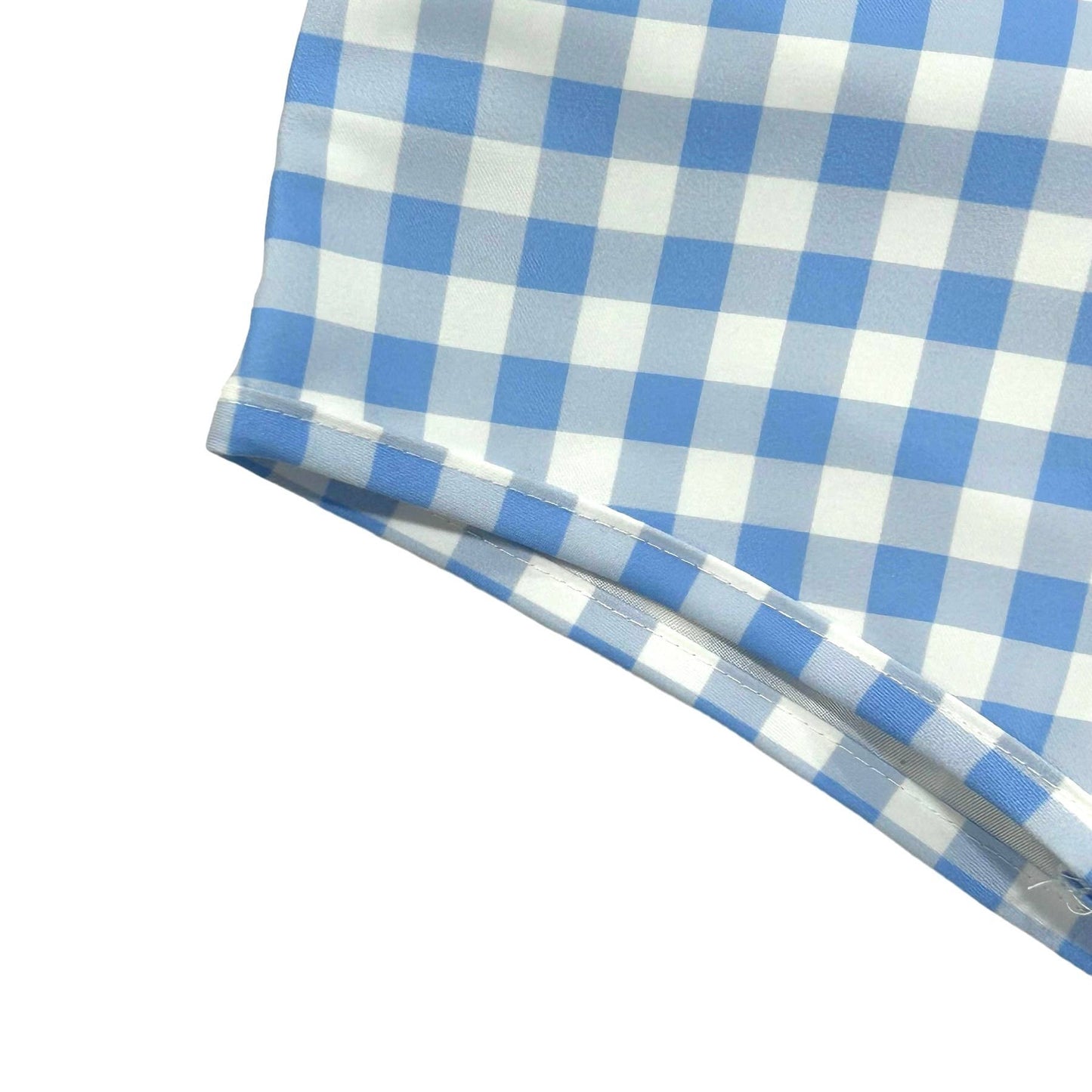Barron Blue Gingham - Swim Shorts
