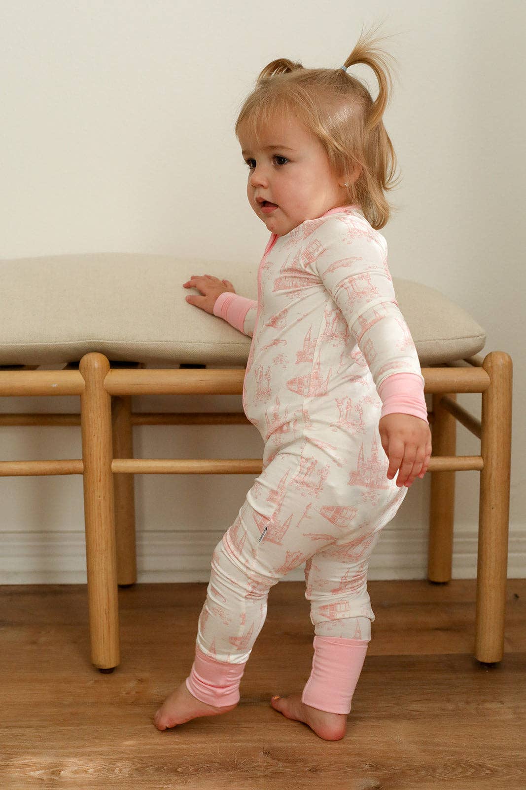 Pink Toile Pajamas