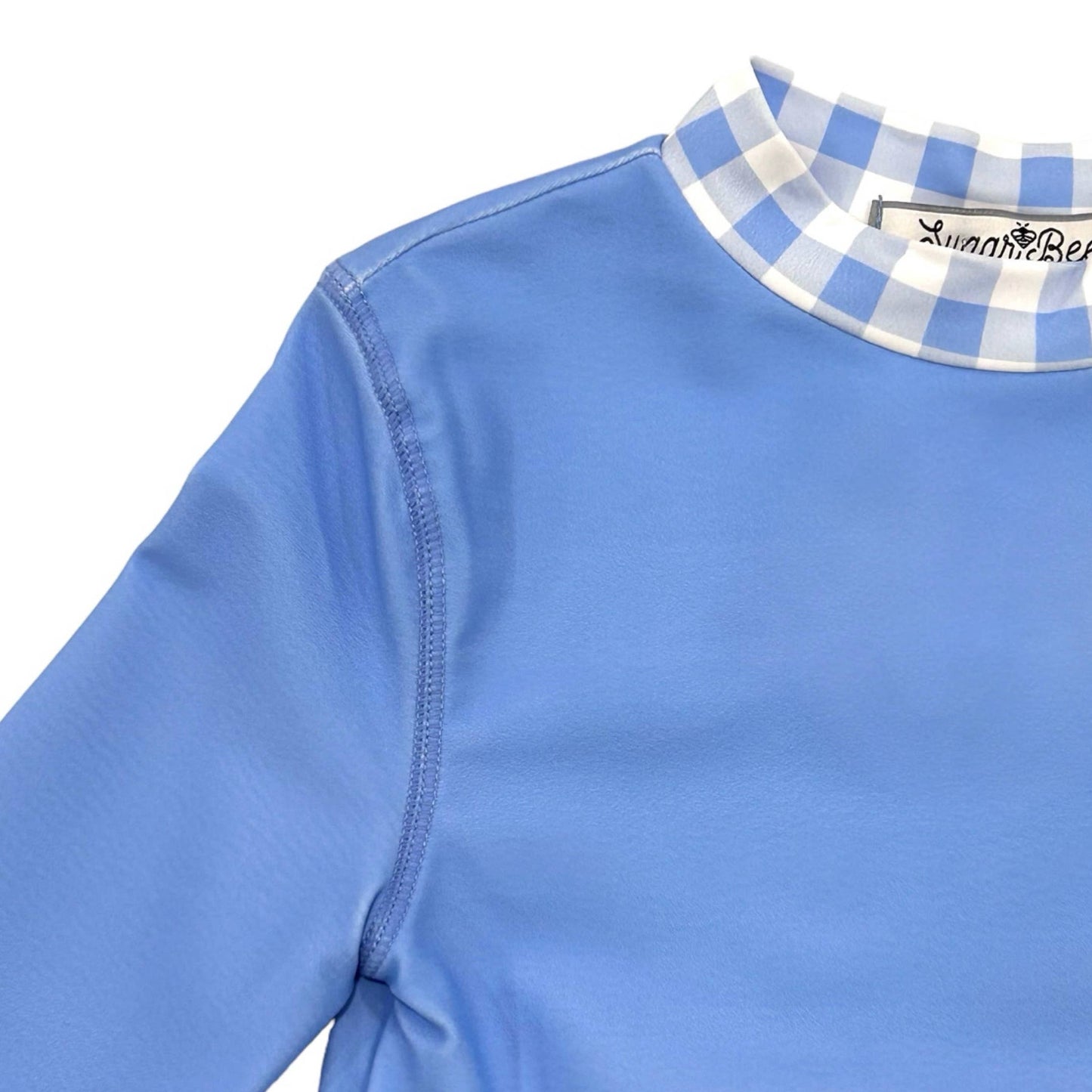 Barron Blue Gingham - Rashguard