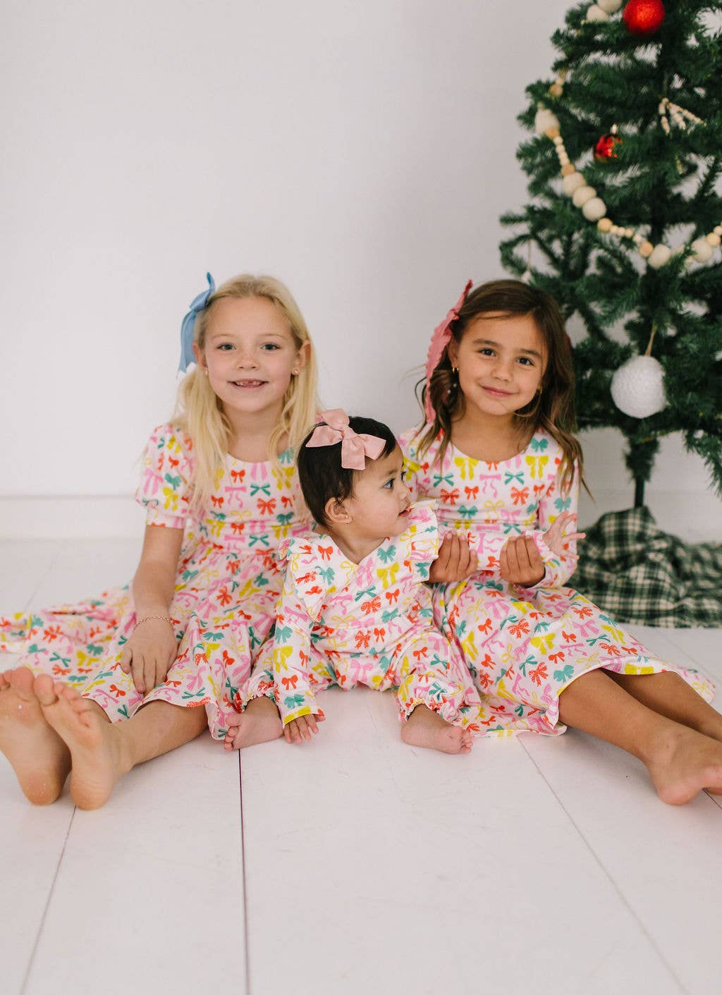 Bailey Bow Baby Romper