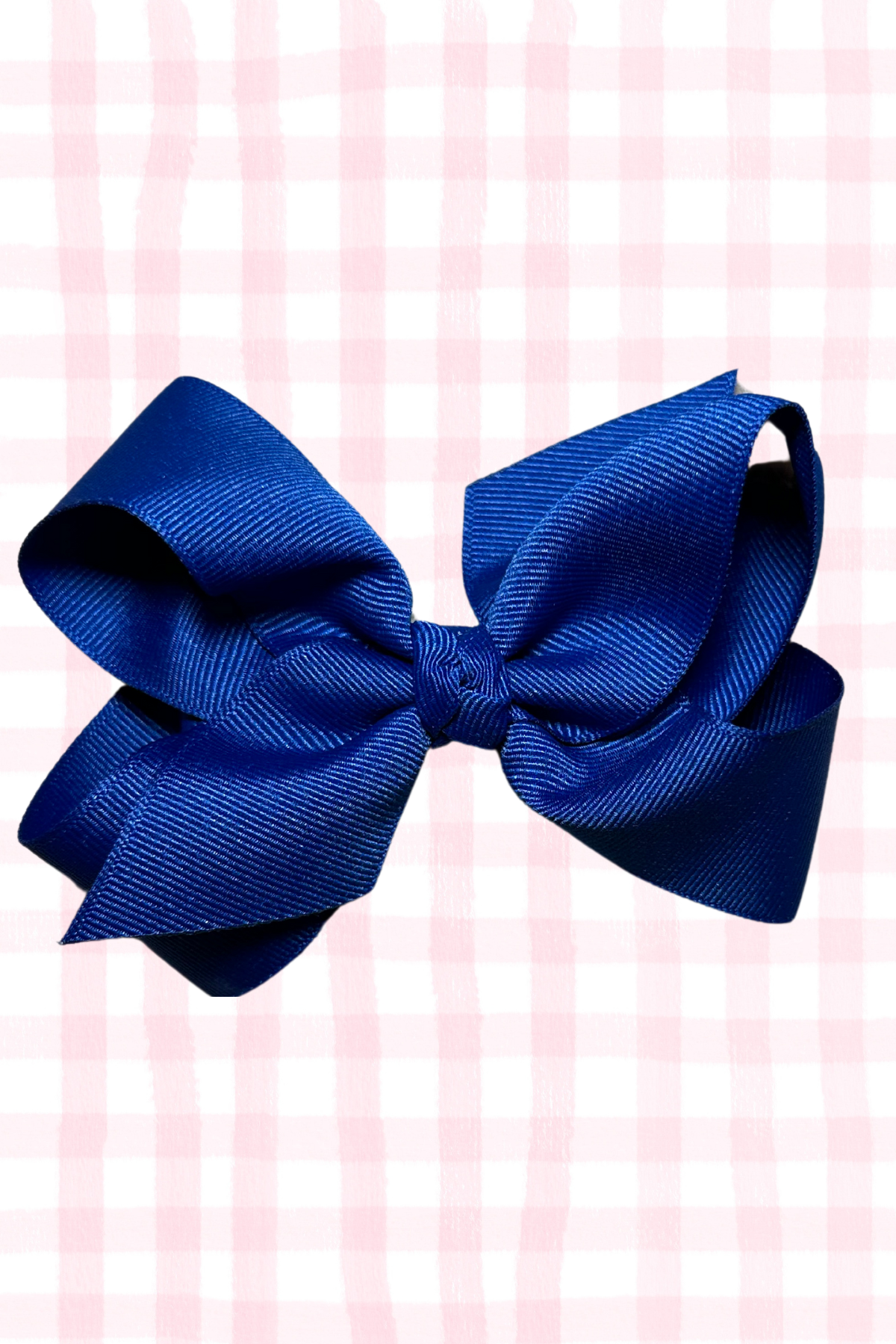 Royal Blue Grosgrain Bow