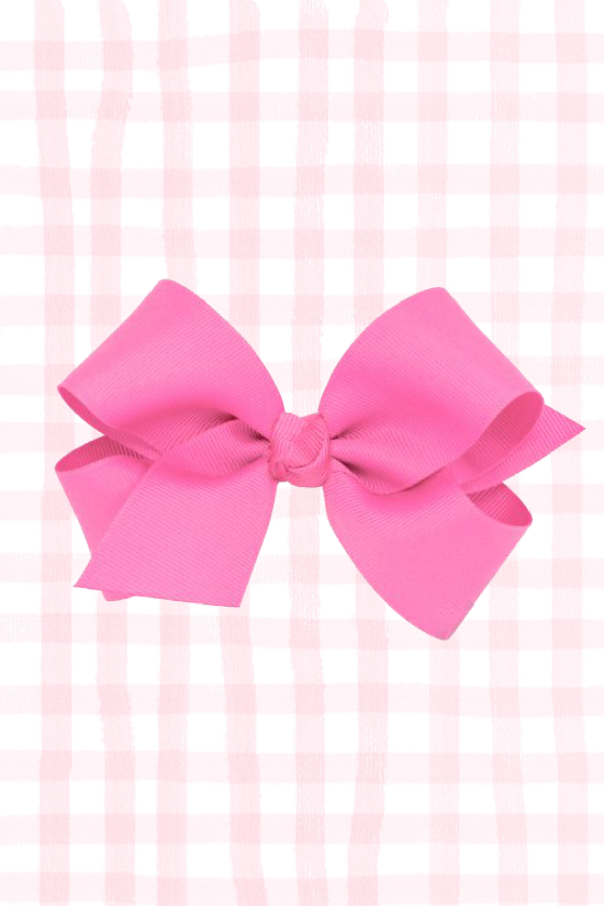 Hot Pink Grosgrain Bow