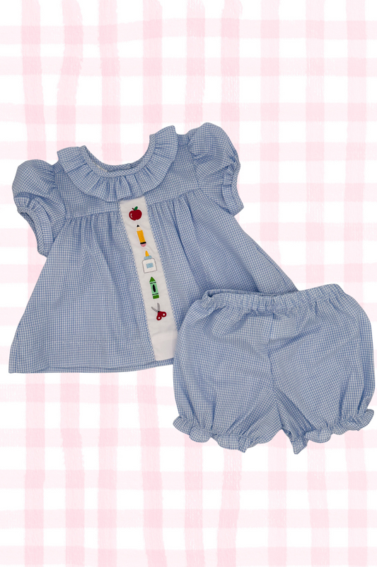 Scarlett School Supply Bloomer Set