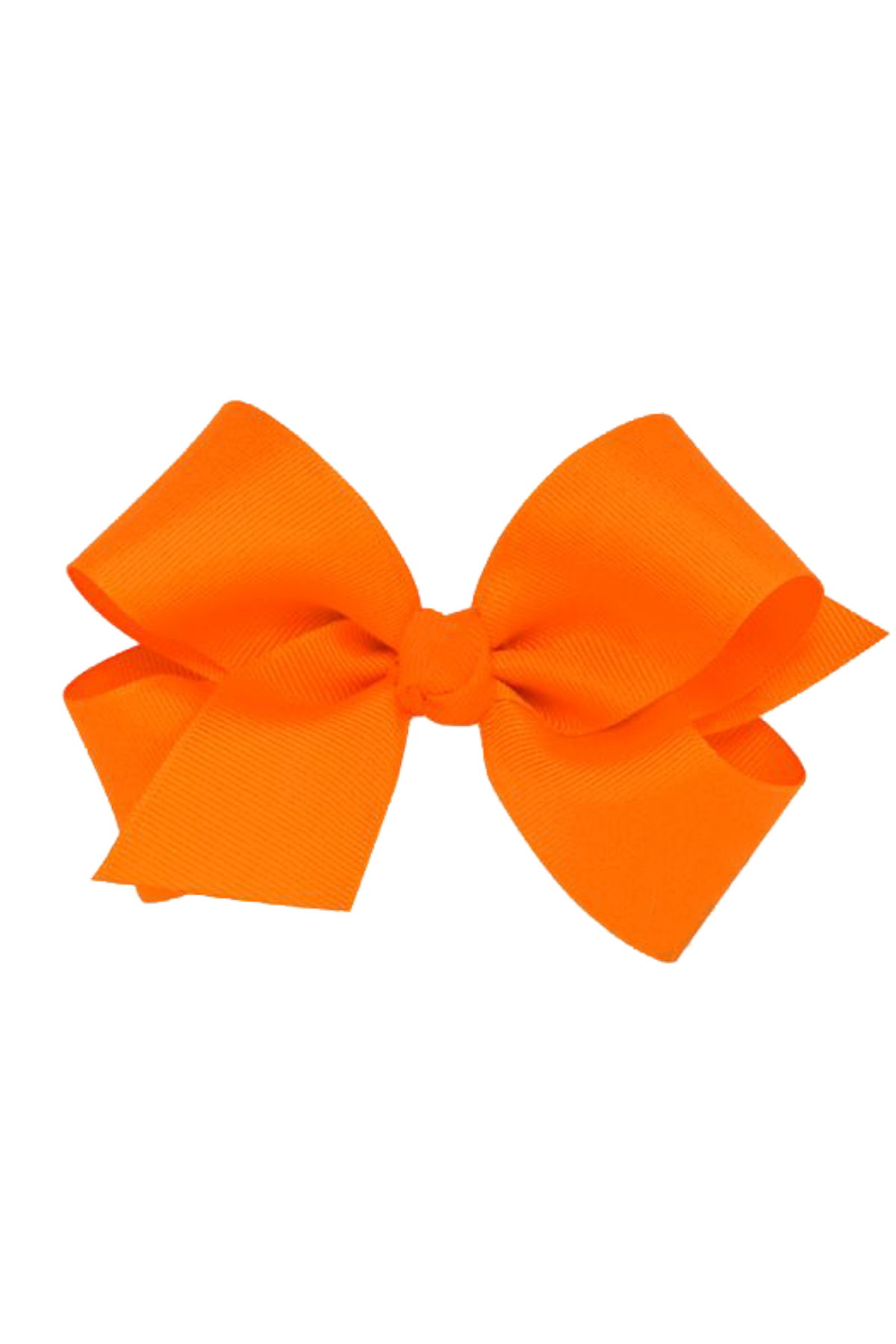 KING Orange Grosgrain Bow