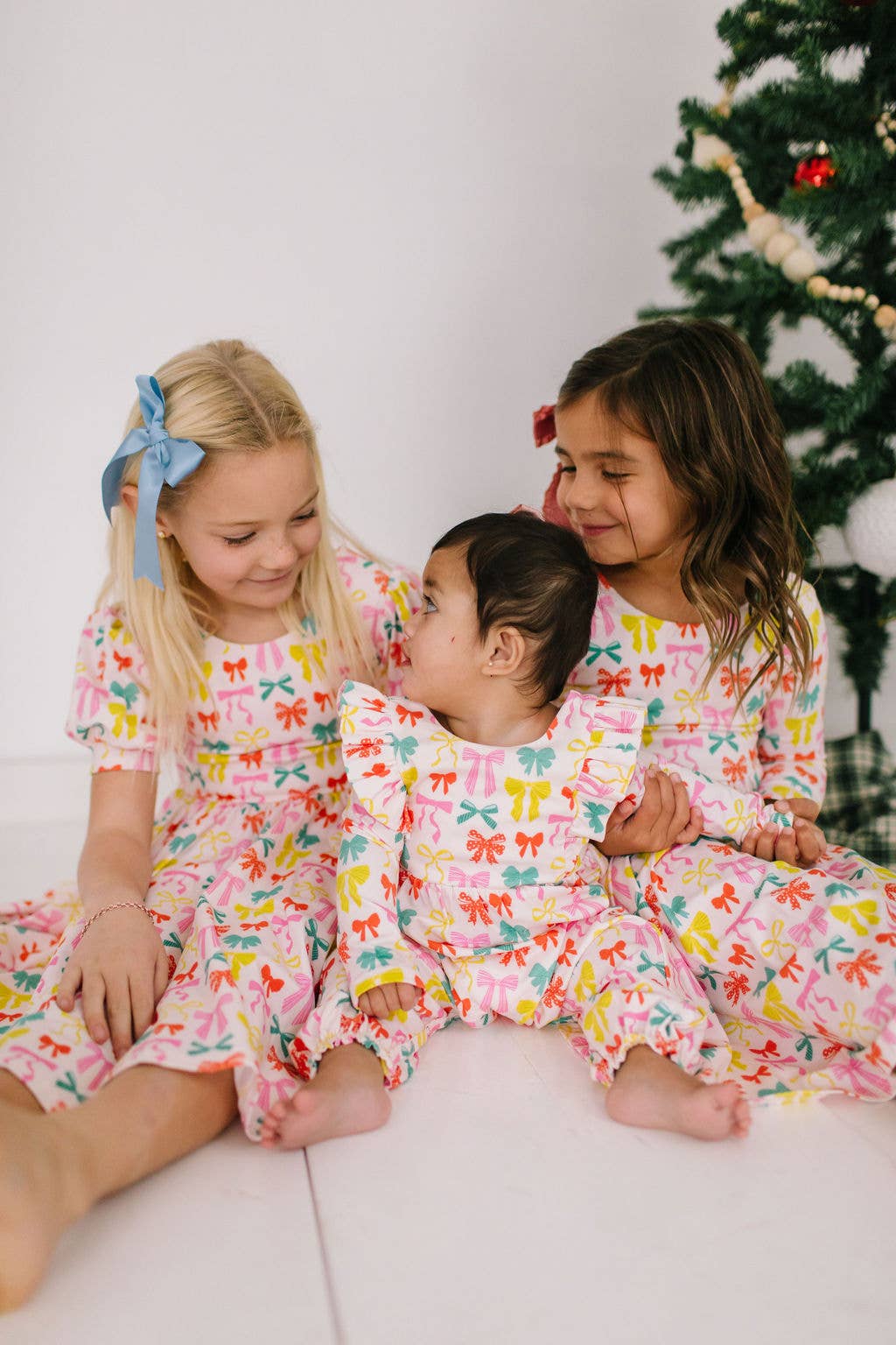 Bailey Bow Baby Romper