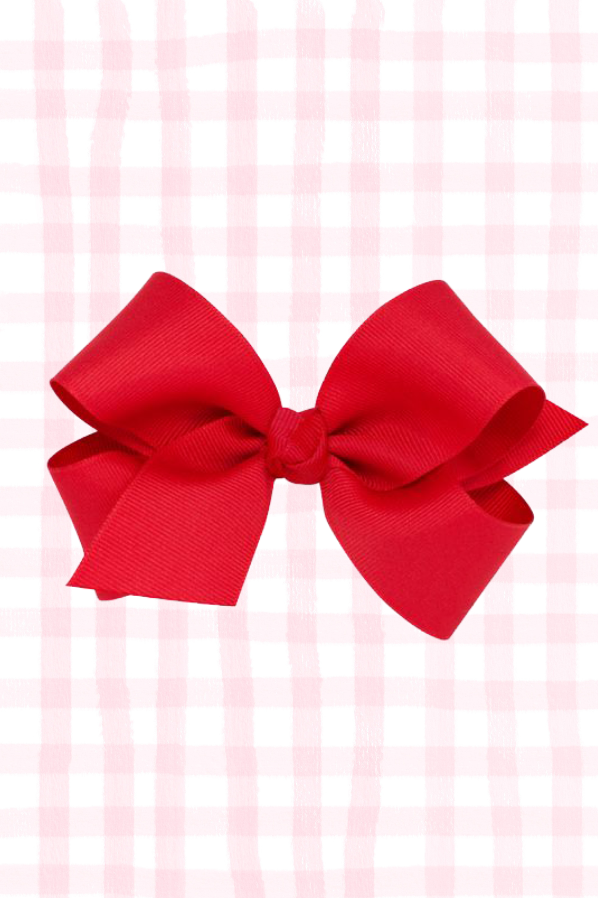 KING Red Grosgrain Bow