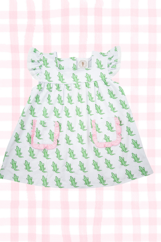 Ali Alligator Dress