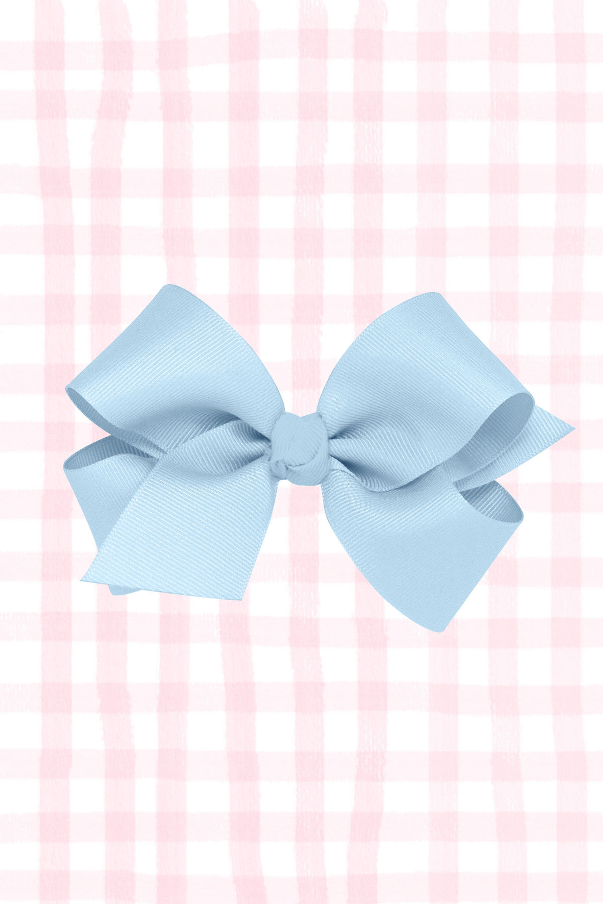 Millennium Blue Grosgrain Bow