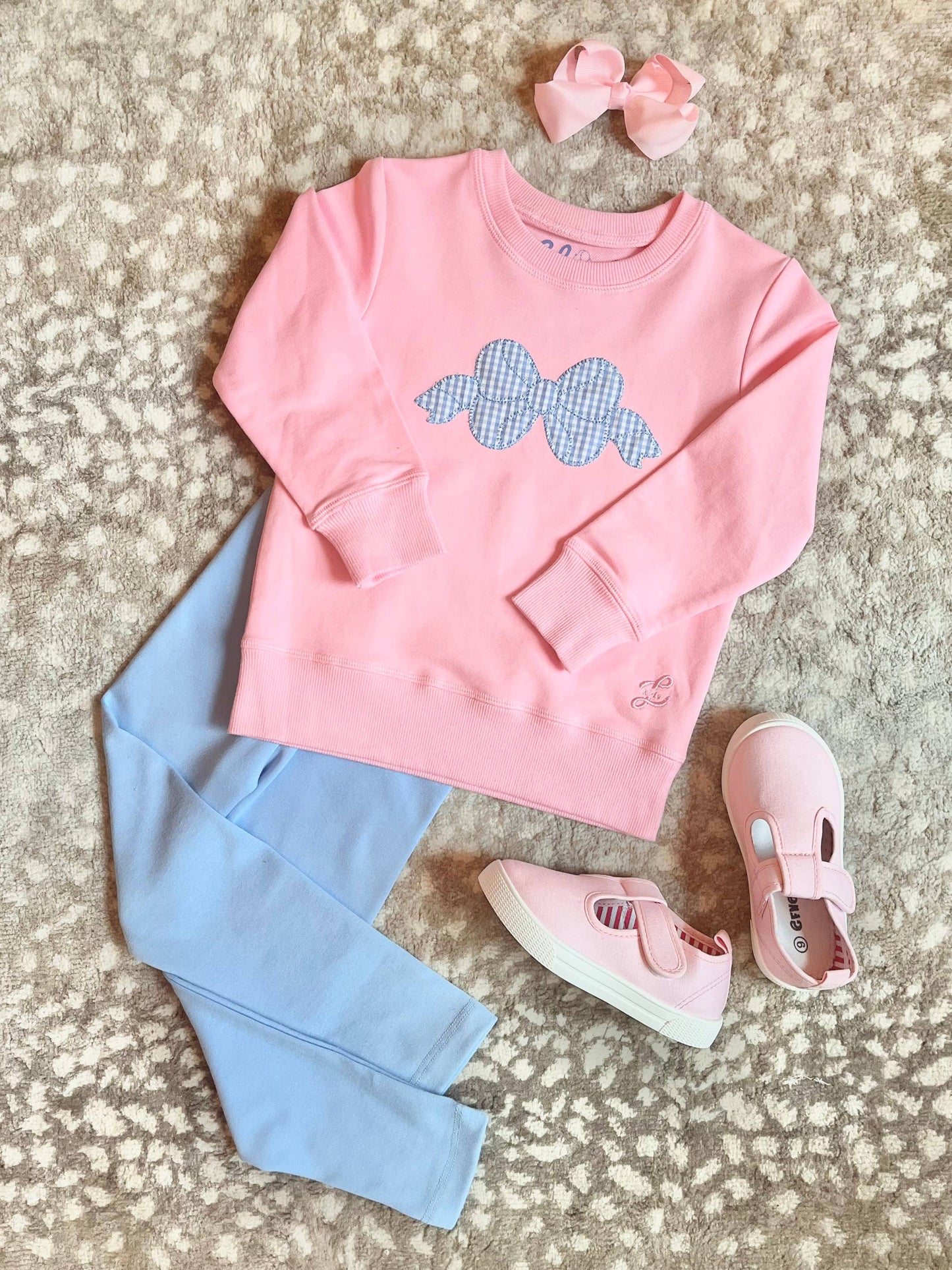 Bow-Tiful Applique Sweatshirt