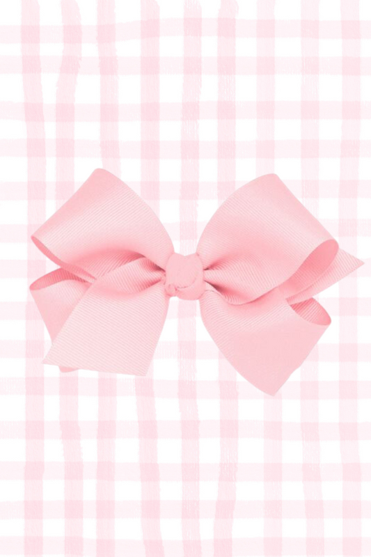 Light Pink Grosgrain Bow