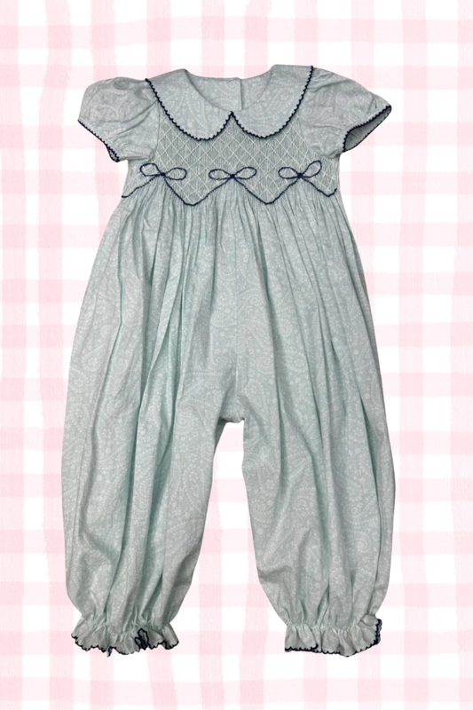 Beckingham Bow Long Romper