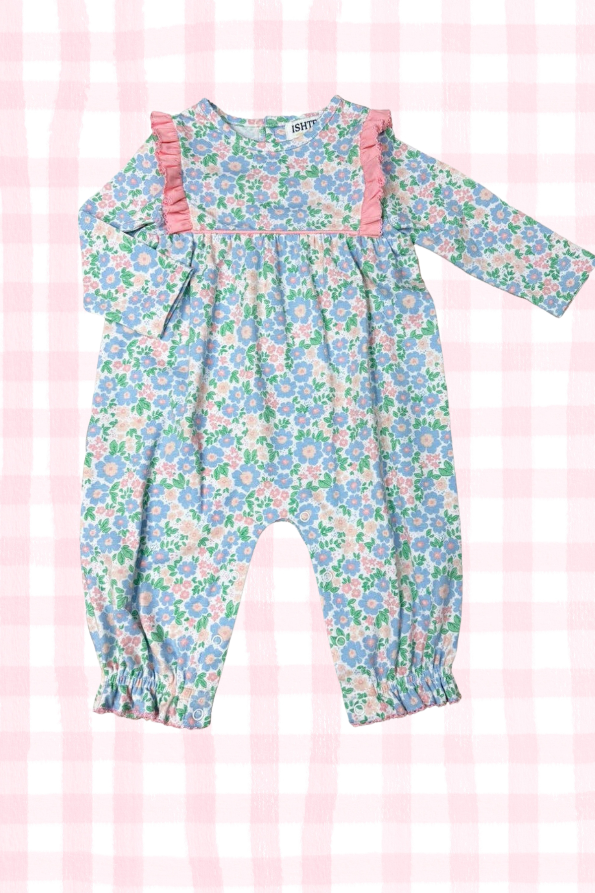 Faith Floral Romper