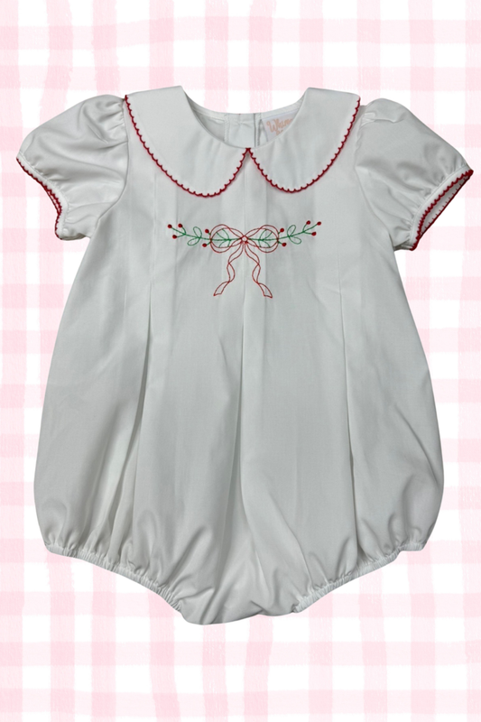 Holly Days Bow Bubble