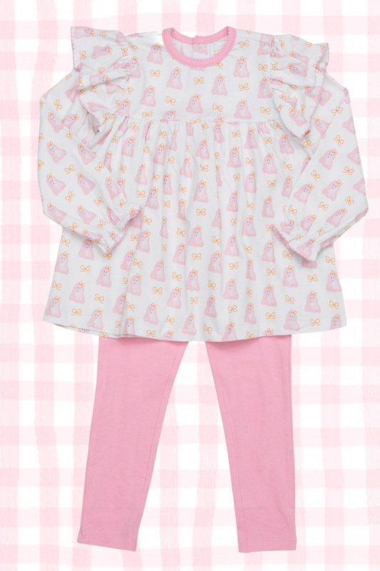 Mary Reese Ghostly Pink Legging Set