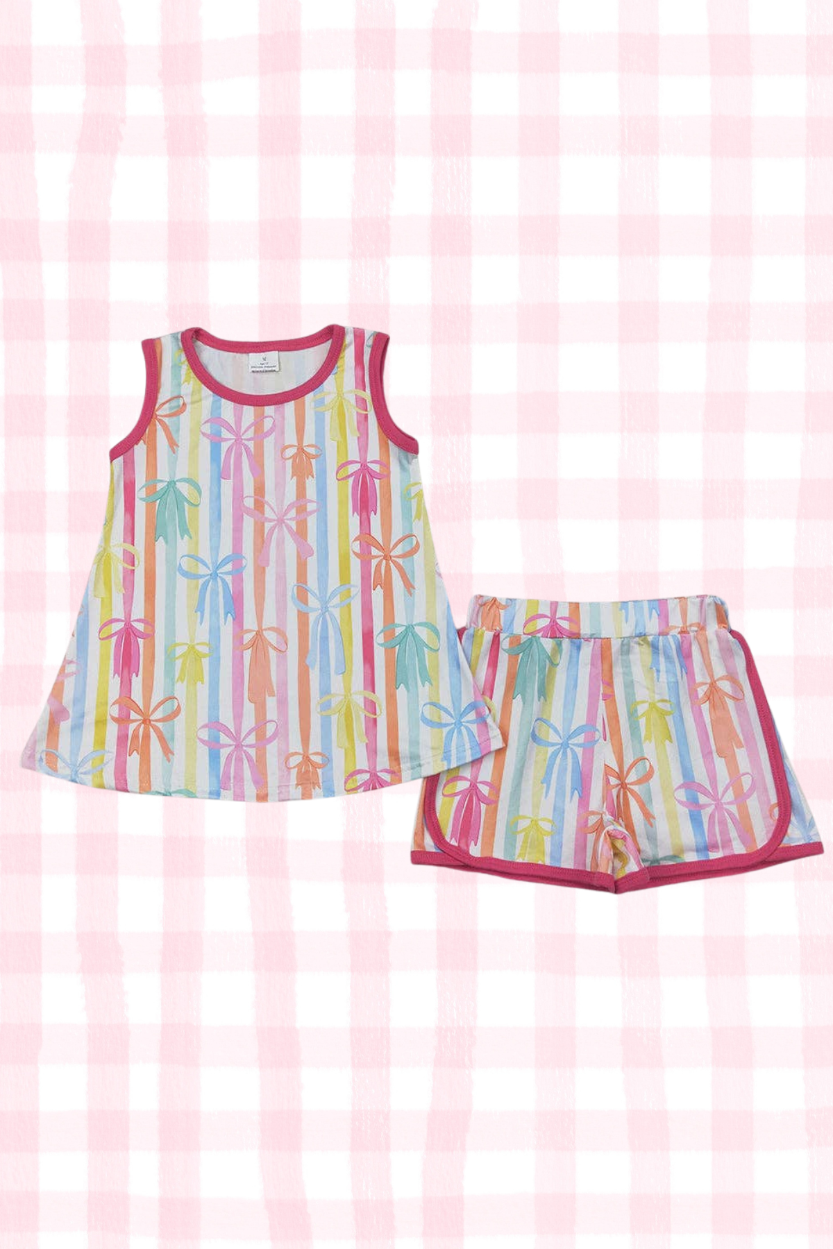 Riley Rainbow Shorts Set