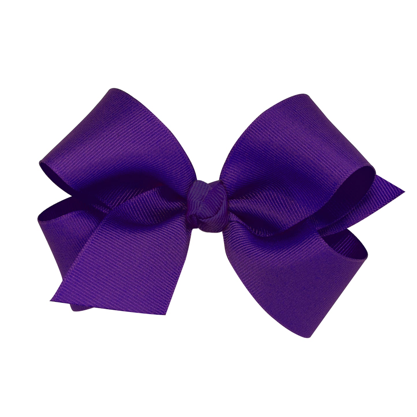 Purple Grosgrain Bow