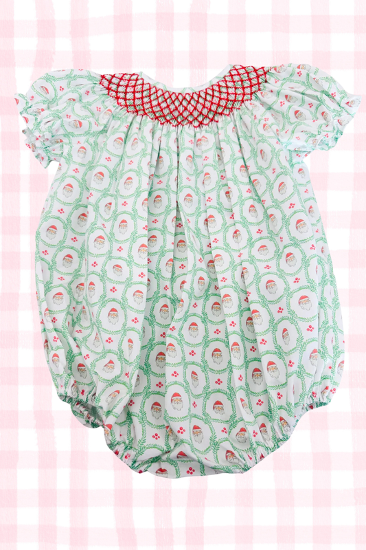 Sainty Santa Smocked Bubble