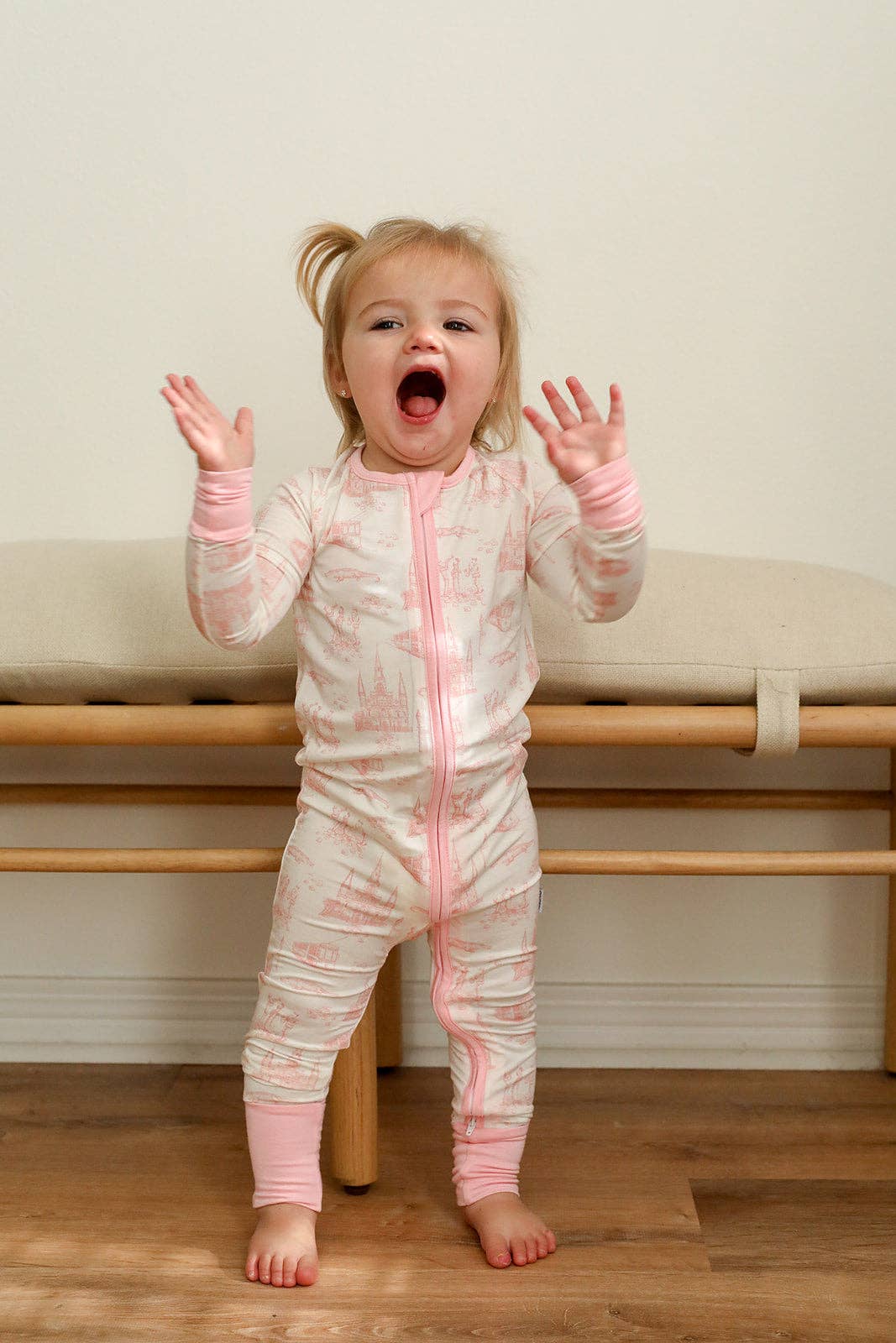 Pink Toile Pajamas