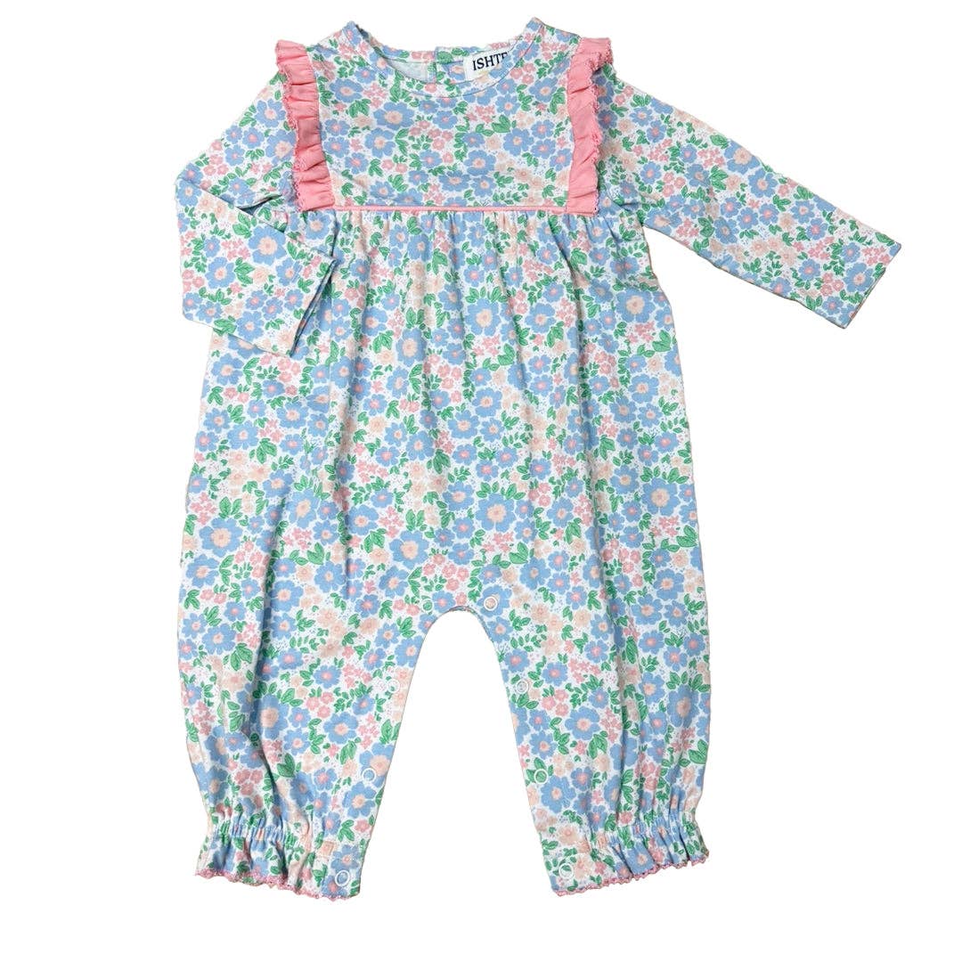 Faith Floral Romper