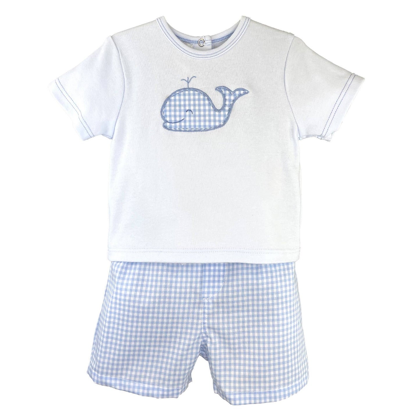 Wes Whale Shirt & Short Set