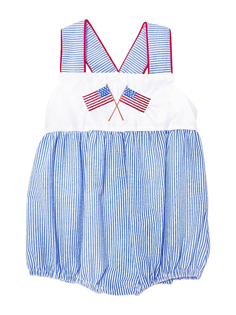 Franklin Flag Romper